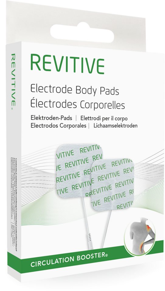 REVITIVE Elektrodenpads Revitive Elektroden-Pads,Enthält zwei Paar kleine Revitive Elektroden-Pads für den Körper von REVITIVE