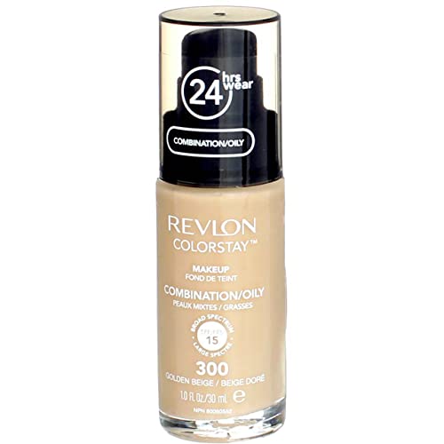 3 x REVLON ColorStay makeup combination/oily skin 30ml - 300 Golden Beige von REVLON PROFESSIONAL