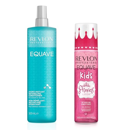 REVLON PROFESSIONAL EQUAVE Hydro Nutritive Detangling Conditioner,500 ml + EQUAVE Kids Princess Conditioner, 200 ml von Revlon