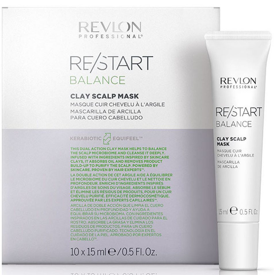 REVLON PROFESSIONAL Haarmaske Re/Start BALANCE Clay Scalp Mask 10 x 15 ml REVLON PROFESSIONAL Haarmaske Re/Start BALANCE Clay Scalp Mask 10 x 15 ml von REVLON PROFESSIONAL