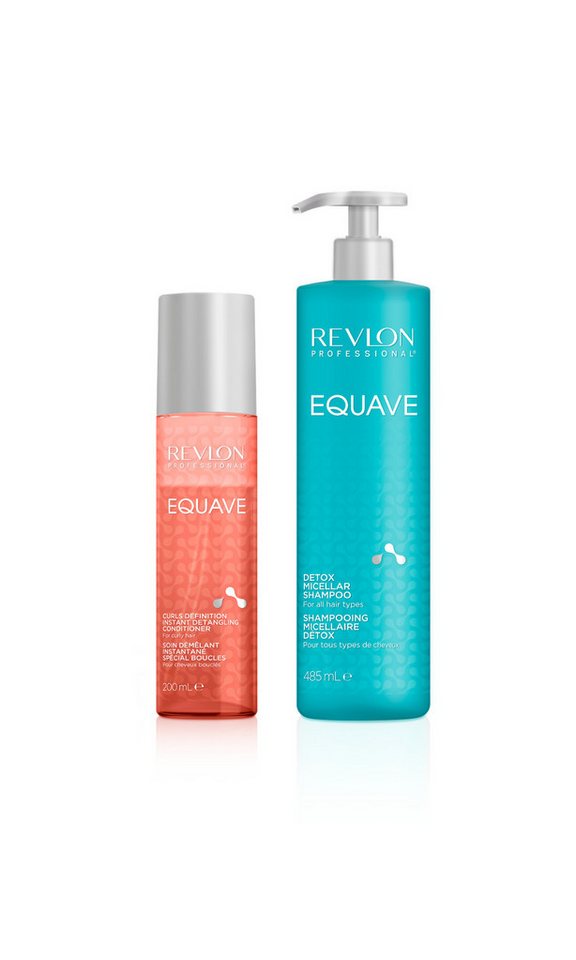 REVLON PROFESSIONAL Haarpflege-Set Revlon Equave Bundle Micellar Shampoo + Curls Definition Conditioner von REVLON PROFESSIONAL