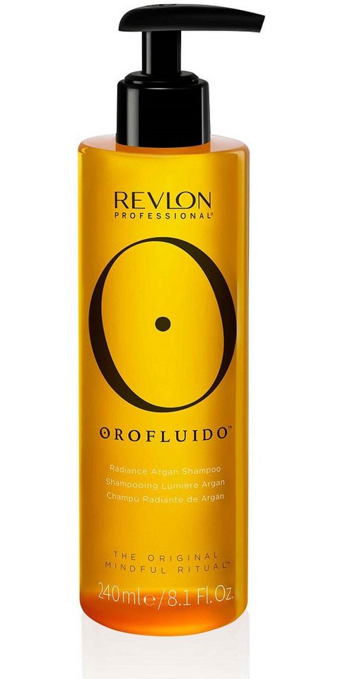 REVLON PROFESSIONAL Haarshampoo Orofluido Radiance Argan Shampoo 240 ml, Vegan von REVLON PROFESSIONAL