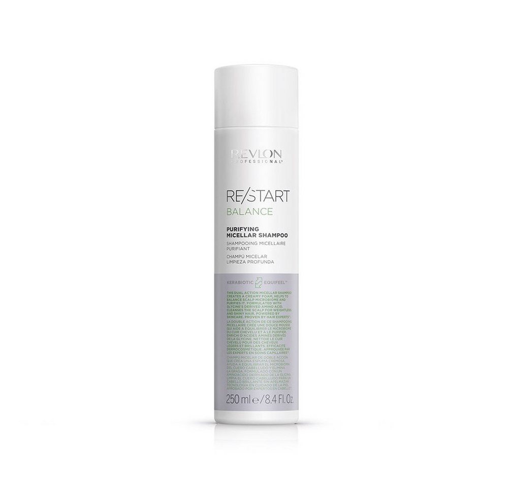 REVLON PROFESSIONAL Haarshampoo Re/Start BALANCE Purifying Micellar Shampoo 250 ml REVLON PROFESSIONAL Haarshampoo Re/Start BALANCE Purifying Micellar Shampoo 250 ml von REVLON PROFESSIONAL