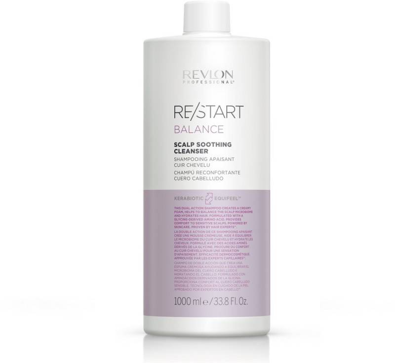 REVLON PROFESSIONAL Haarshampoo Re/Start BALANCE Scalp Soothing Cleanser 1000 ml von REVLON PROFESSIONAL