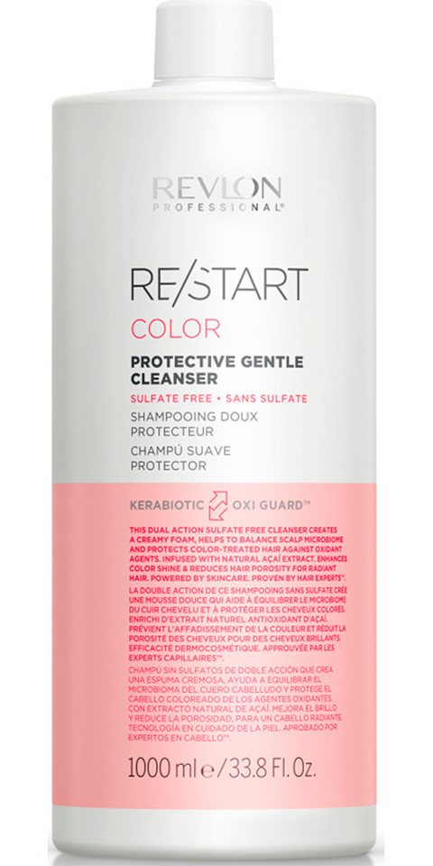 REVLON PROFESSIONAL Haarshampoo Re/Start COLOR Protective Gentle Cleanser 1000 ml von REVLON PROFESSIONAL