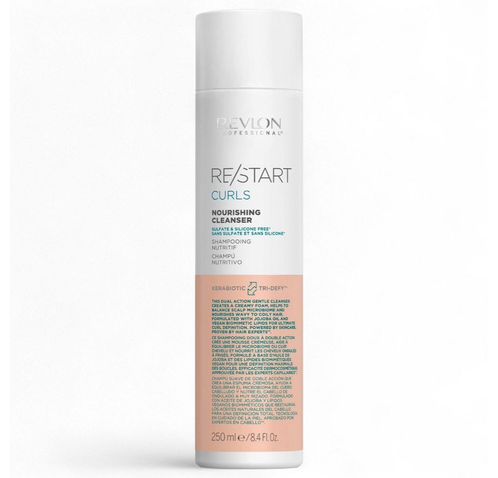 REVLON PROFESSIONAL Haarshampoo Revlon Professional Restart Curls Nourishing Cleanser 250 ml REVLON PROFESSIONAL Haarshampoo Revlon Professional Restart Curls Nourishing Cleanser 250 ml von REVLON PROFESSIONAL