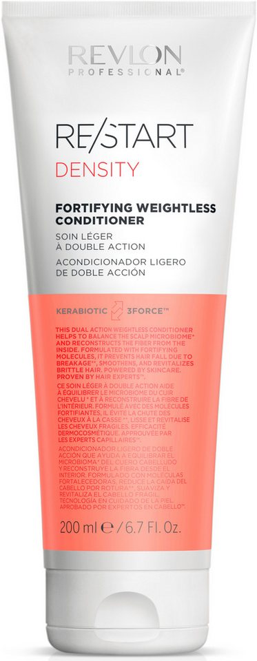 REVLON PROFESSIONAL Haarspülung Re/Start DENSITY Fortifying Conditioner 200 ml, Vermeidet Haarausfall durch Haarbruch von schwachem, feinen Haar. von REVLON PROFESSIONAL