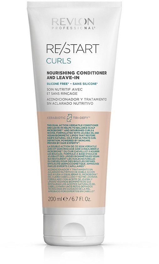 REVLON PROFESSIONAL Haarspülung Re/Start CURLS Nourishing Conditioner 200 ml, Pflegt und spendet Feuchtigkeit für eine langanhaltende Locken. von REVLON PROFESSIONAL