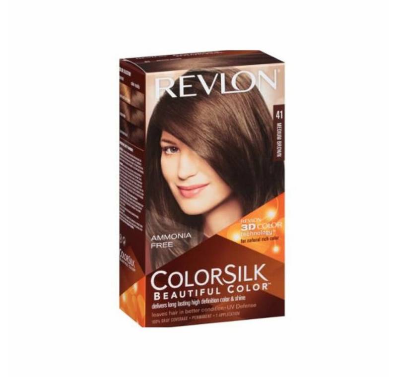 Revlon Körperpflegemittel Colorsilk Ohne Ammoniak 41 Medium Brown von Revlon