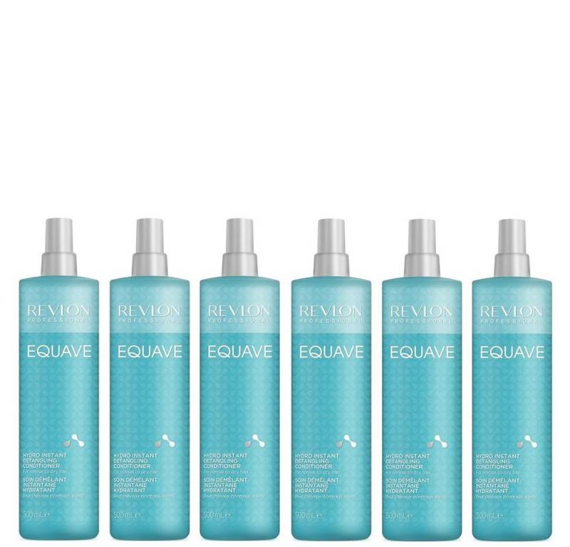 REVLON PROFESSIONAL Leave-in Pflege Equave Hydro Instant Detangling Conditioner 6x 500 ml von REVLON PROFESSIONAL