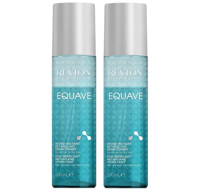 REVLON PROFESSIONAL Leave-in Pflege Equave Hydro Instant Detangling Conditioner 2x 200 ml von REVLON PROFESSIONAL