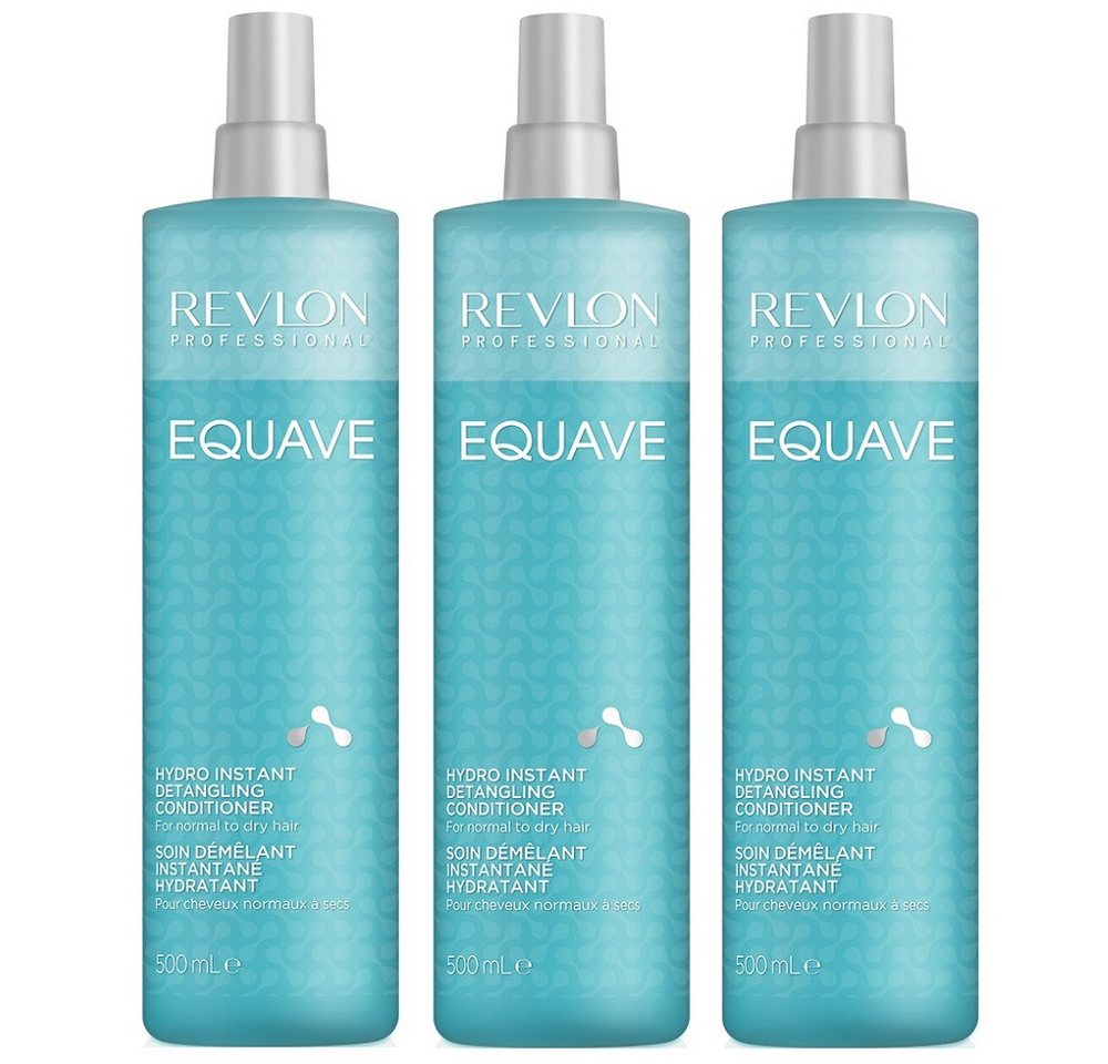 REVLON PROFESSIONAL Leave-in Pflege Equave Instant Detangling Conditioner 3x 500 ml von REVLON PROFESSIONAL