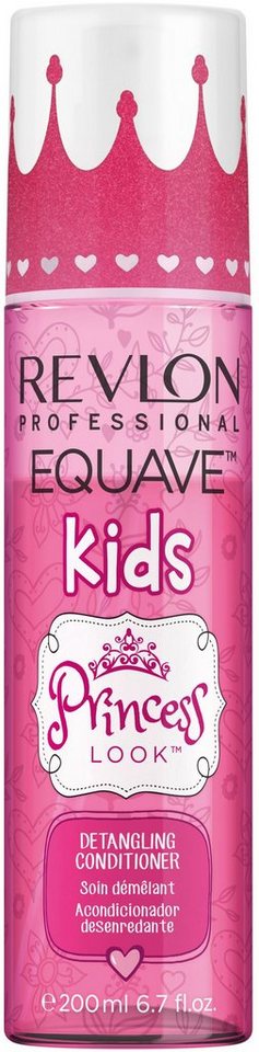 REVLON PROFESSIONAL Haarspülung Equave Kids Princess Look Detangling Conditioner 200 ml, Blumiger Duft, frei von Parabenen, Farbstoffen und Allergenen. von REVLON PROFESSIONAL