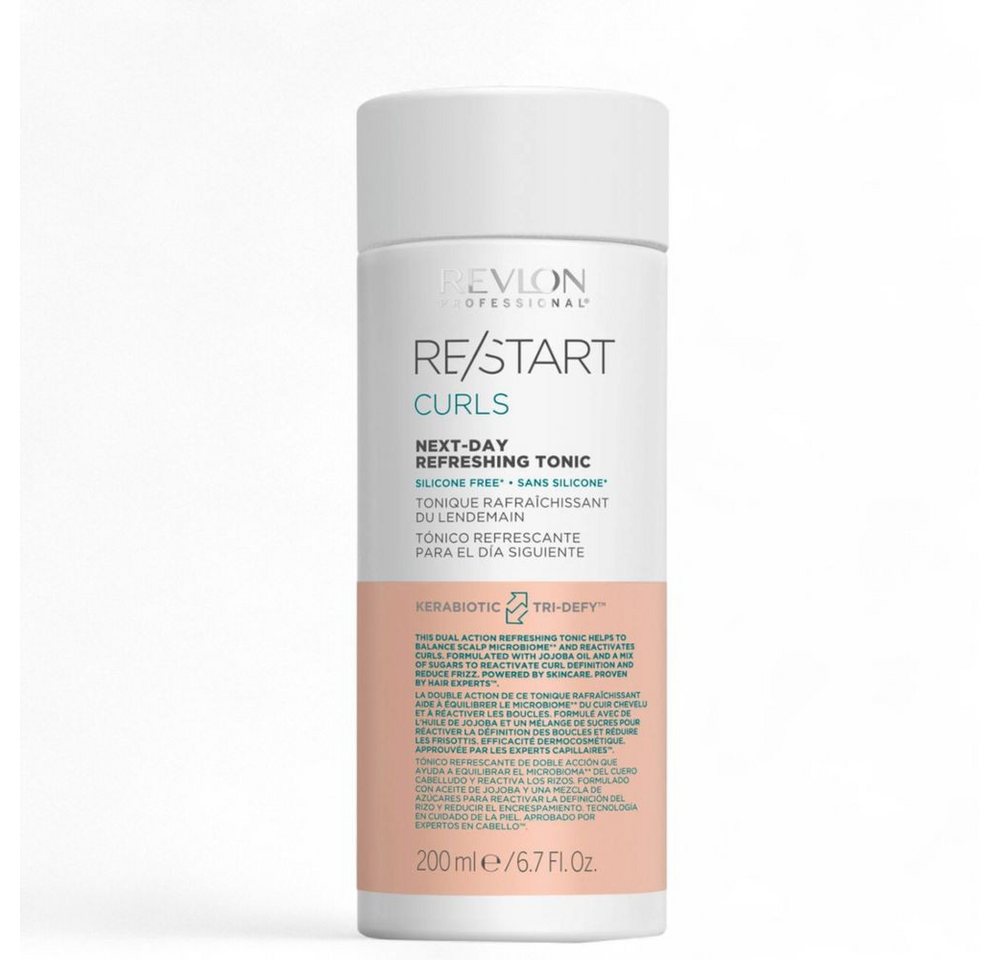 REVLON PROFESSIONAL Leave-in Pflege Revlon Professional Restart Curls Refreshing Tonic 200 ml REVLON PROFESSIONAL Leave-in Pflege Revlon Professional Restart Curls Refreshing Tonic 200 ml von REVLON PROFESSIONAL