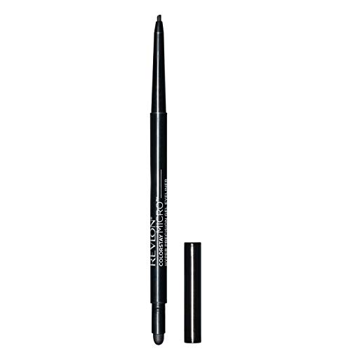 Revlon ColorStay Micro Precision Gel Eyeliner, Eye Makeup mit eingebautem Pinsel, Wasserfest, Langhaftend mit Mikro-Präzisionsspitze, 001 Schwarz, 0,06 g von Revlon