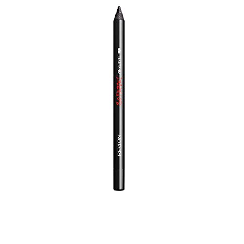 Revlon So Fierce! Vinyl Eyeliner, wasserfest, leicht gleitend, langhaftend mit glänzendem Vinyl-Finish, 864 Force Of Steel, 1,1 g. von Revlon