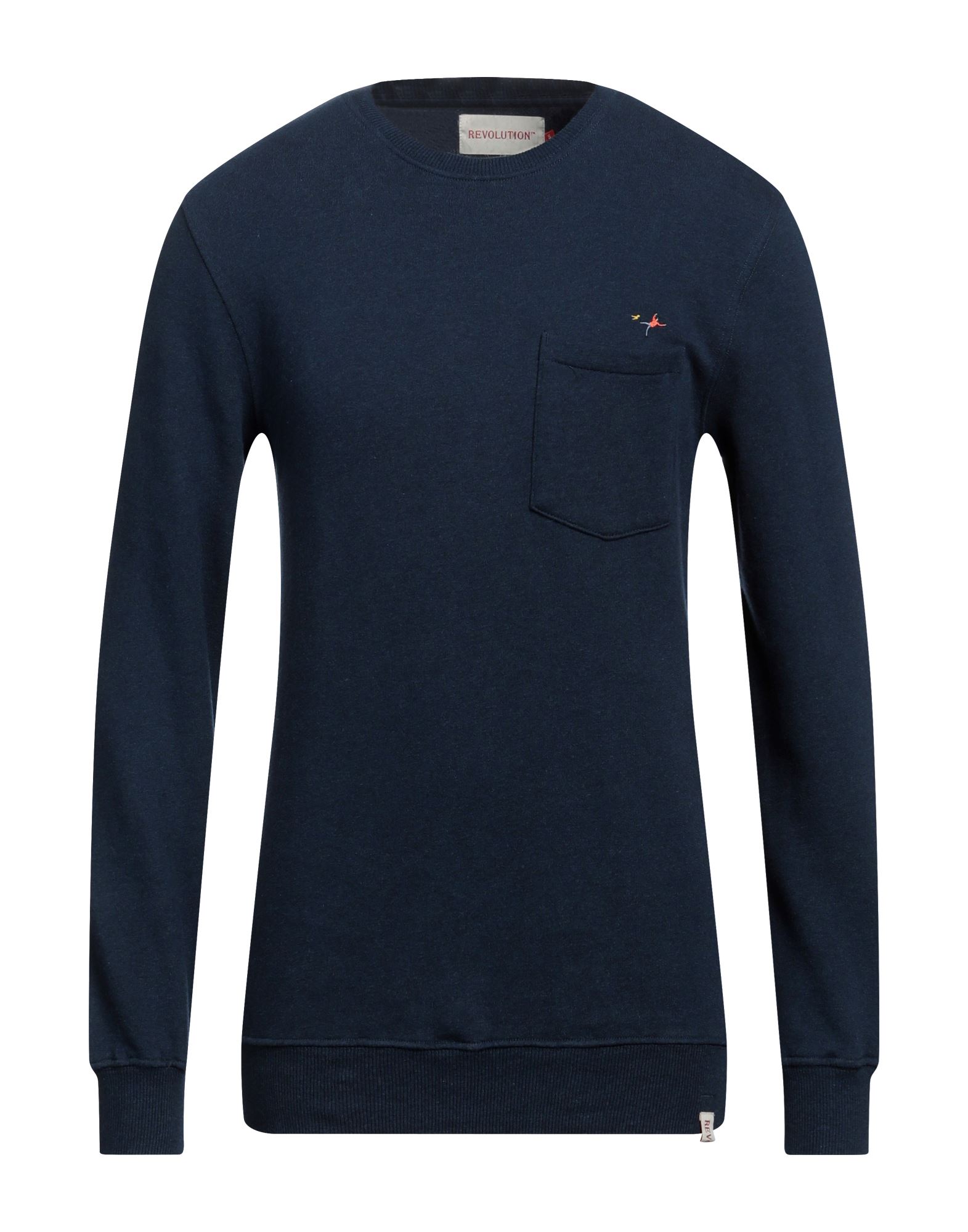 REVOLUTION Sweatshirt Herren Marineblau von REVOLUTION