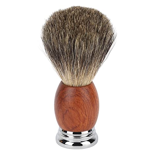 Men Shaving Brush with Wooden Handle | Soft Synthetic Fibers for Smooth Shaving | Ergonomic Grip for Home/Travel/Salon Use | Elegant & Sturdy Design Men Shaving Brush with Wooden Handle | Soft Synthetic Fibers for Smooth Shaving | Ergonomic Grip for Home/Travel/Salon Use | Elegant & Sturdy Design von REXVTNS