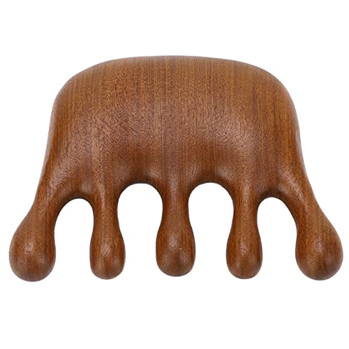 Sandalwood Gua Sha Comb | Wide Tooth Scalp Scraping Massage Tool for Head/Neck/Shoulders | Portable Wooden Comb for Men & Women | Stress Relief & Relaxation Present Sandalwood Gua Sha Comb | Wide Tooth Scalp Scraping Massage Tool for Head/Neck/Shoulders | Portable Wooden Comb for Men & Women | Stress Relief & Relaxation Present von REXVTNS