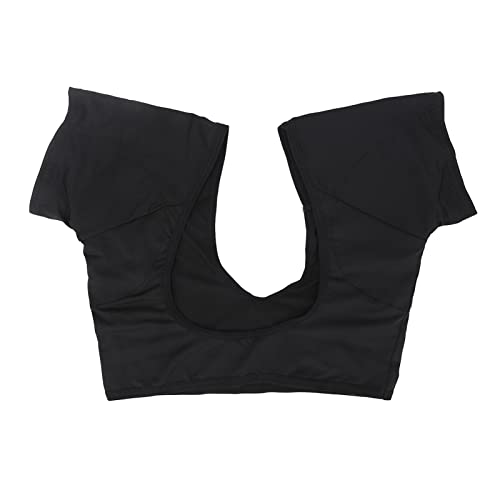 Underarm Sweat Vest for Women | 3 - Layer Breathable & Quick Drying | Black Sweat Control Vest for Gym/Running/Workout | Slim Fit & Neutral Scent (L) von REXVTNS