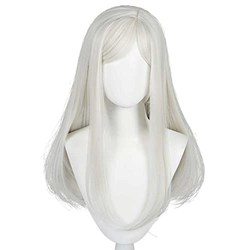 REYHS Anime Wig Sanzu Haruchiyo Cosplay Wig for Tokyo Revengers,Long Wig,Costume Halloween Wig,For Halloween,Costume Party, Anime Show, Cosplay Event, Concerts, Daily wig(Color :White) von REYHS