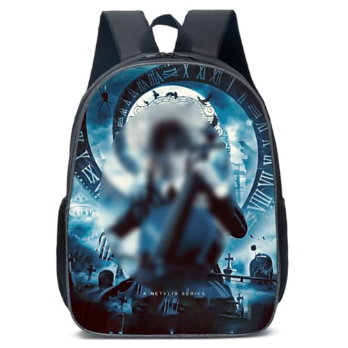 REYOK Mittwoch Familie Kinderrucksäcke Jungen familie Rucksack Kinderrucksacke Schultaschen Tasche Mädchen Schultasche Schulrucksack Schreibwaren Tasche Cartoon Tasche Accessoire für Studenten von REYOK