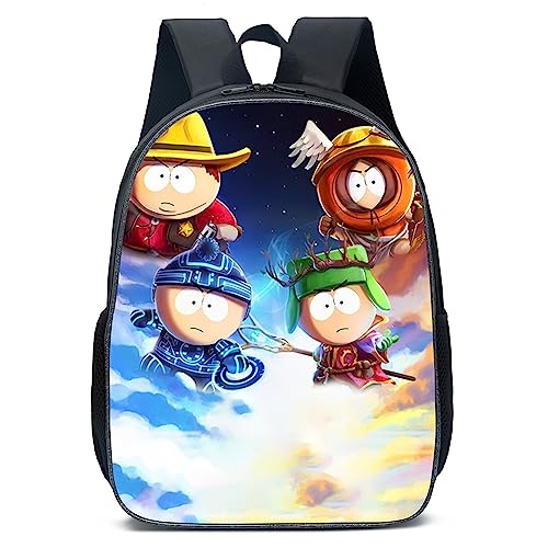 REYOK Zuidelijk Kinderrucksäcke Jungen Southern Rucksack Kinderrucksacke Schultaschen Tasche Mädchen Zuiderpark Schultasche Schulrucksack Cartoon Schreibwaren Tasche für Studenten von REYOK