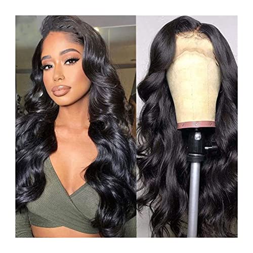 Perücken Body Wave Lace Front Perücken Menschliches Haar 10-30 Inch Klare Spitze Frontal Perücke 150% Dichte 13 × 4 × 1 Brasilianische Spitze Front Gesundes Haar Perücken for schwarze Frauen Perücke f von RFSHOPQW