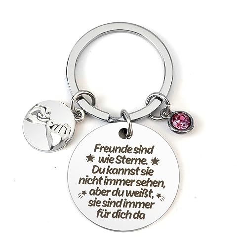 Schlüsselanhänger Freundschaft,Geschenke für Beste Freundin,Geschenke für Freunde,Beste Freundin Geschenke Geburtstag,Geschenke Beste Freundin Weihnachten,Geschenke für Brüder,Schwester Geschenke von RGHSZ