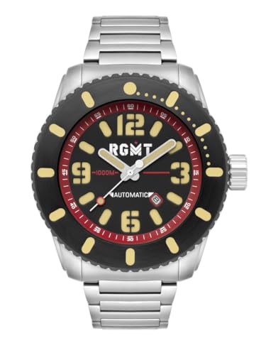 RGMT Herrenuhr All-Brite Automatik mit Edelstahlband 100 ATM Saphirglas RG-8053-22 von RGMT