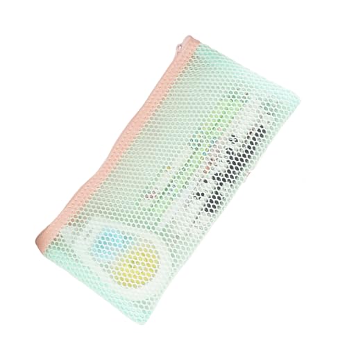 RGYBAO Federmäppchen mit hoher Kapazität, transparent, wasserabweisend, tragbar, Stift-Organizer für Schule, Büro, grün, 22.5x12cm RGYBAO Federmäppchen mit hoher Kapazität, transparent, wasserabweisend, tragbar, Stift-Organizer für Schule, Büro, grün, 22.5x12cm von RGYBAO