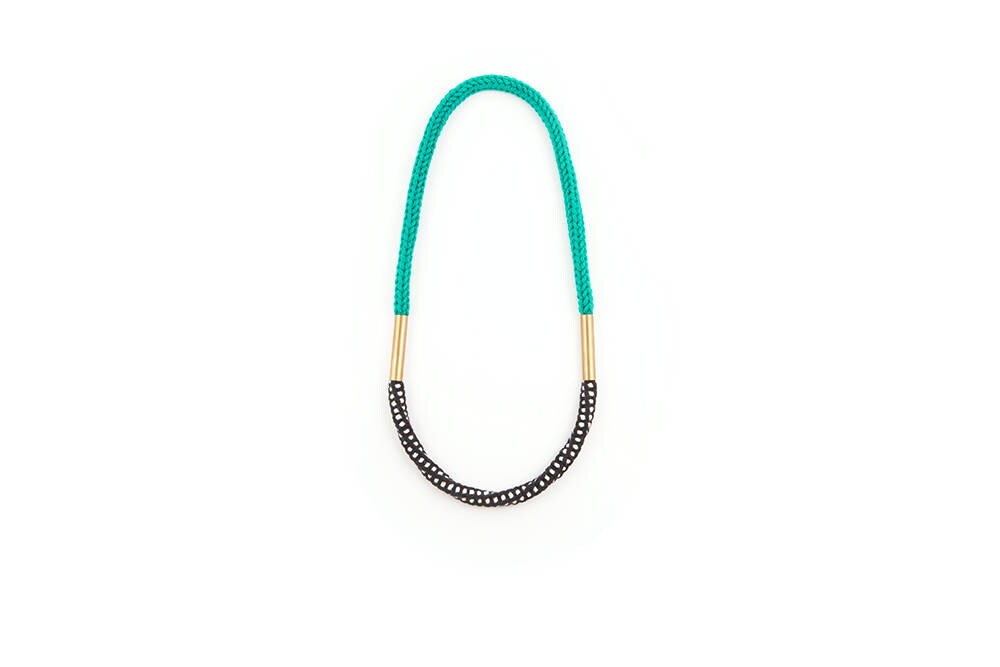 Pili Kette/Smaragdgrün Pili Kette/Smaragdgrün von RHIZOMstudio
