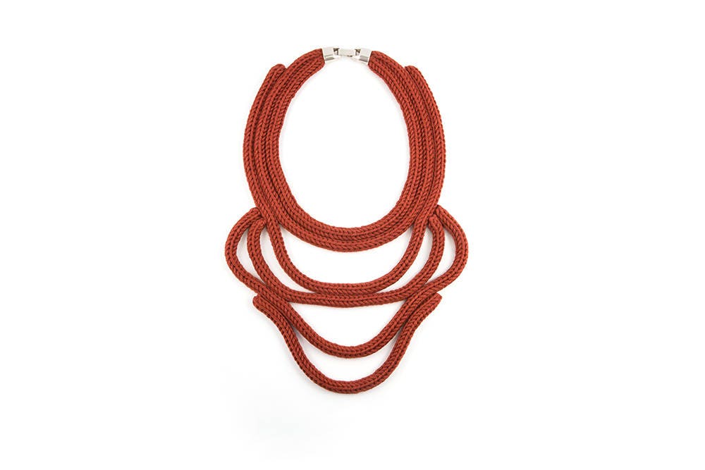 Wei Gestrickte Kette/Sienna Wei Gestrickte Kette/Sienna von RHIZOMstudio