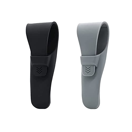 2 Stücke Rasierer Reiseetui Rasierer Etui Silikon Rasiere Schutzhülle Rasierer Etui Reisen Rasierhobel Etui für Aufbewahrung und zum Transport Ihres Rasierers(Grau e Schwarz) von RHQFDM