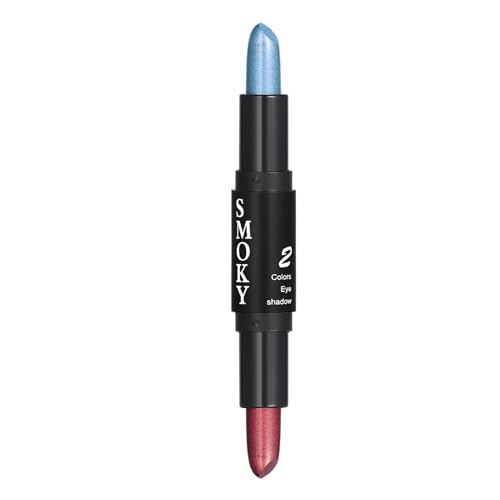 2 In 1 Dual Head Highlighting Eye Shadow Stick Waterproof Eye & Body Brightening Highlighter Retouching Concealer Matte Eyeshadow Stick (04) von RHSEDD