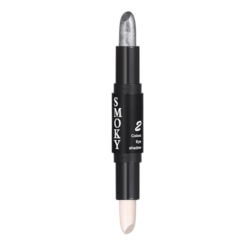2 In 1 Dual Head Highlighting Eye Shadow Stick Waterproof Eye & Body Brightening Highlighter Retouching Concealer Matte Eyeshadow Stick (05) von RHSEDD