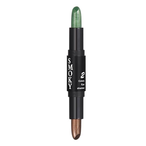 2 In 1 Dual Head Highlighting Eye Shadow Stick Waterproof Eye & Body Brightening Highlighter Retouching Concealer Matte Eyeshadow Stick (06) von RHSEDD