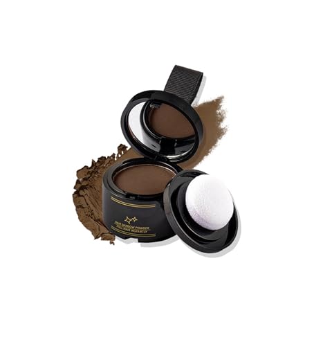 Haarnahtfüller Schatten Mehrzweck-Frauen Männer Haaransatz Stirn Finishing Powder (1 Dunkelbraun, Einheitsgröße) von RHSEDD