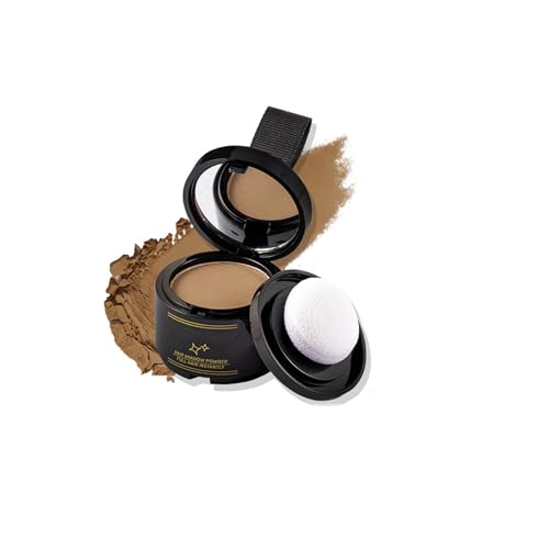 Haarnahtfüller Schatten Mehrzweck-Frauen Männer Haaransatz Stirn Finishing Powder (2 Hellbraun, Einheitsgröße) von RHSEDD