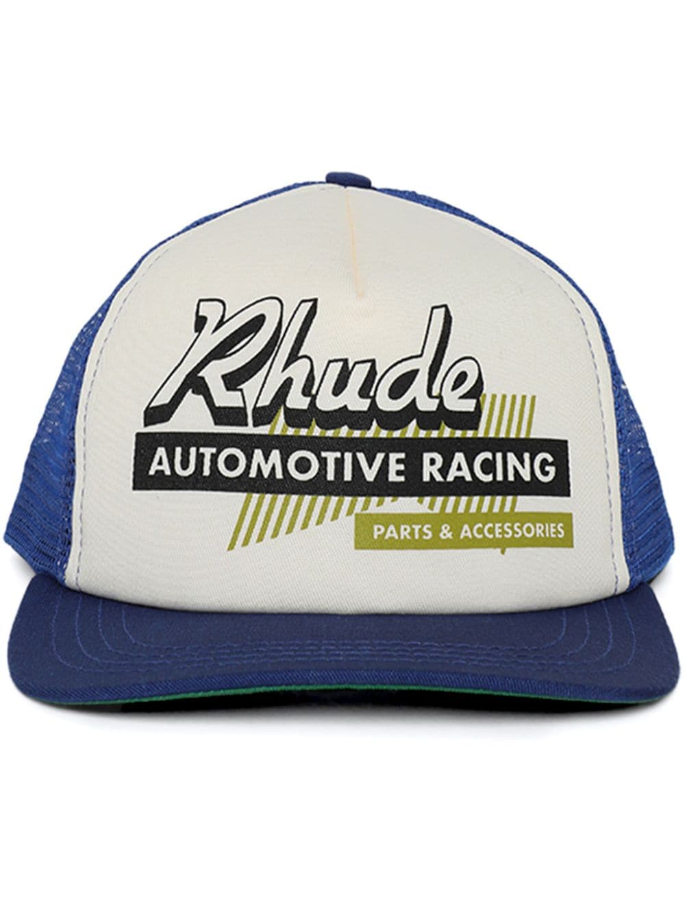 RHUDE Auto Racing Baseballkappe - Blau von RHUDE