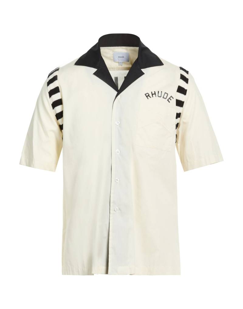 RHUDE Hemd Herren Cremeweiß von RHUDE