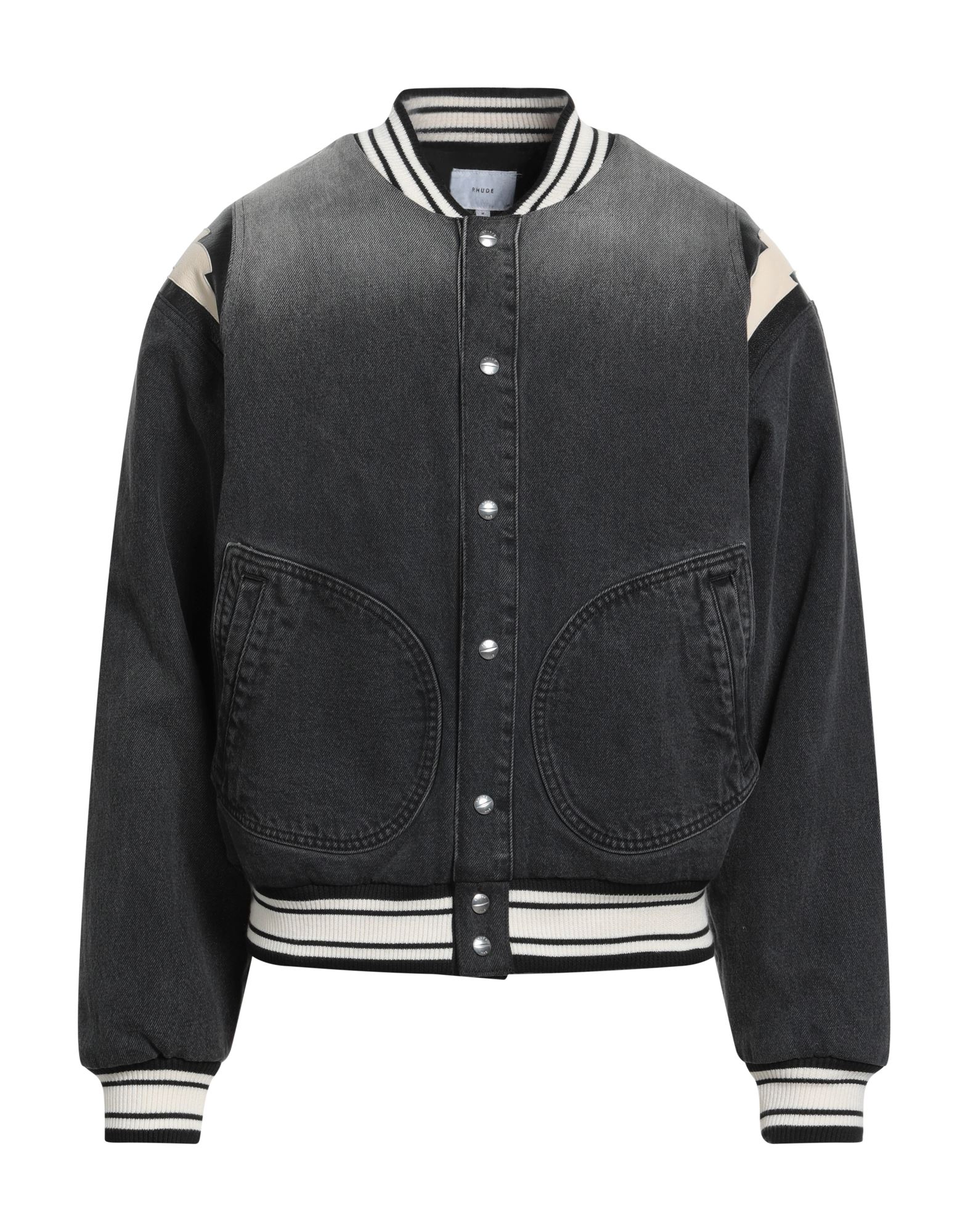 RHUDE Jeansjacke/-mantel Herren Schwarz von RHUDE