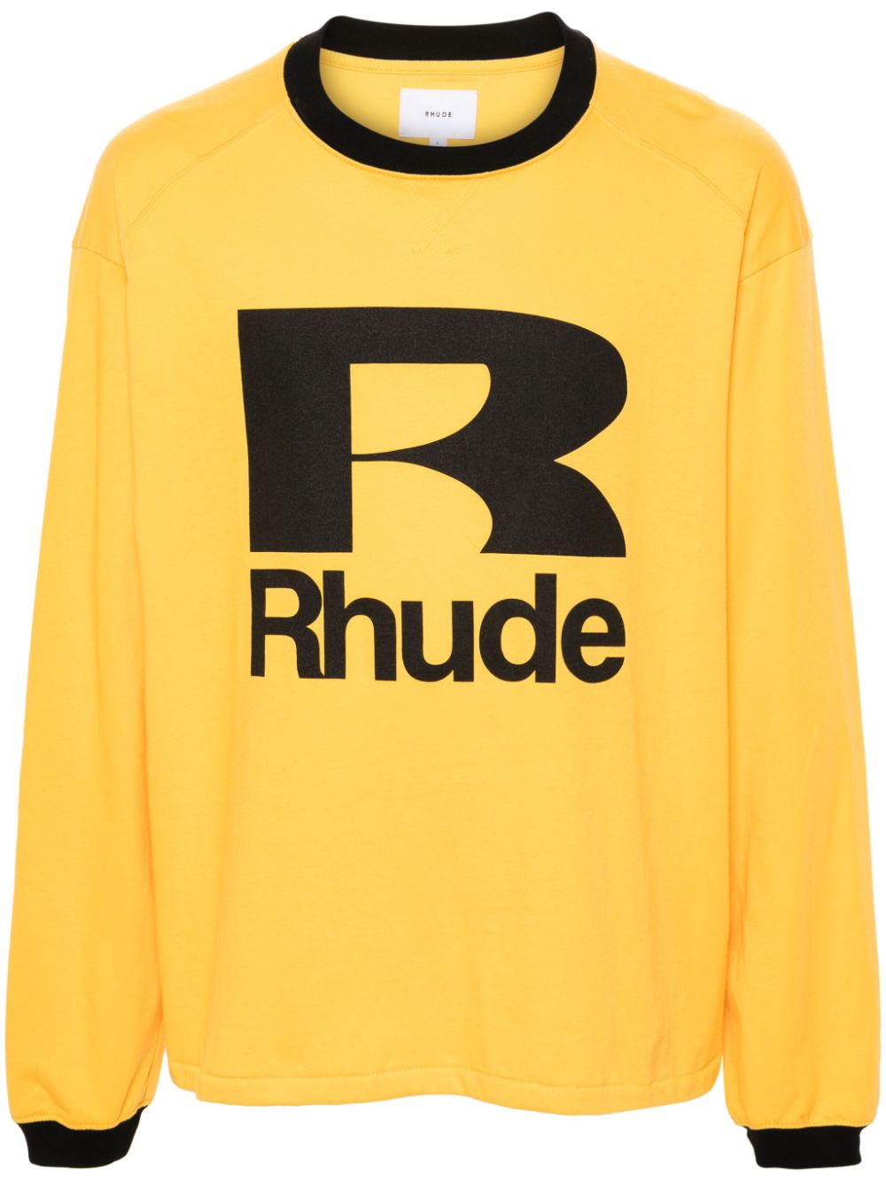 RHUDE Petrol Sweatshirt - Gelb von RHUDE