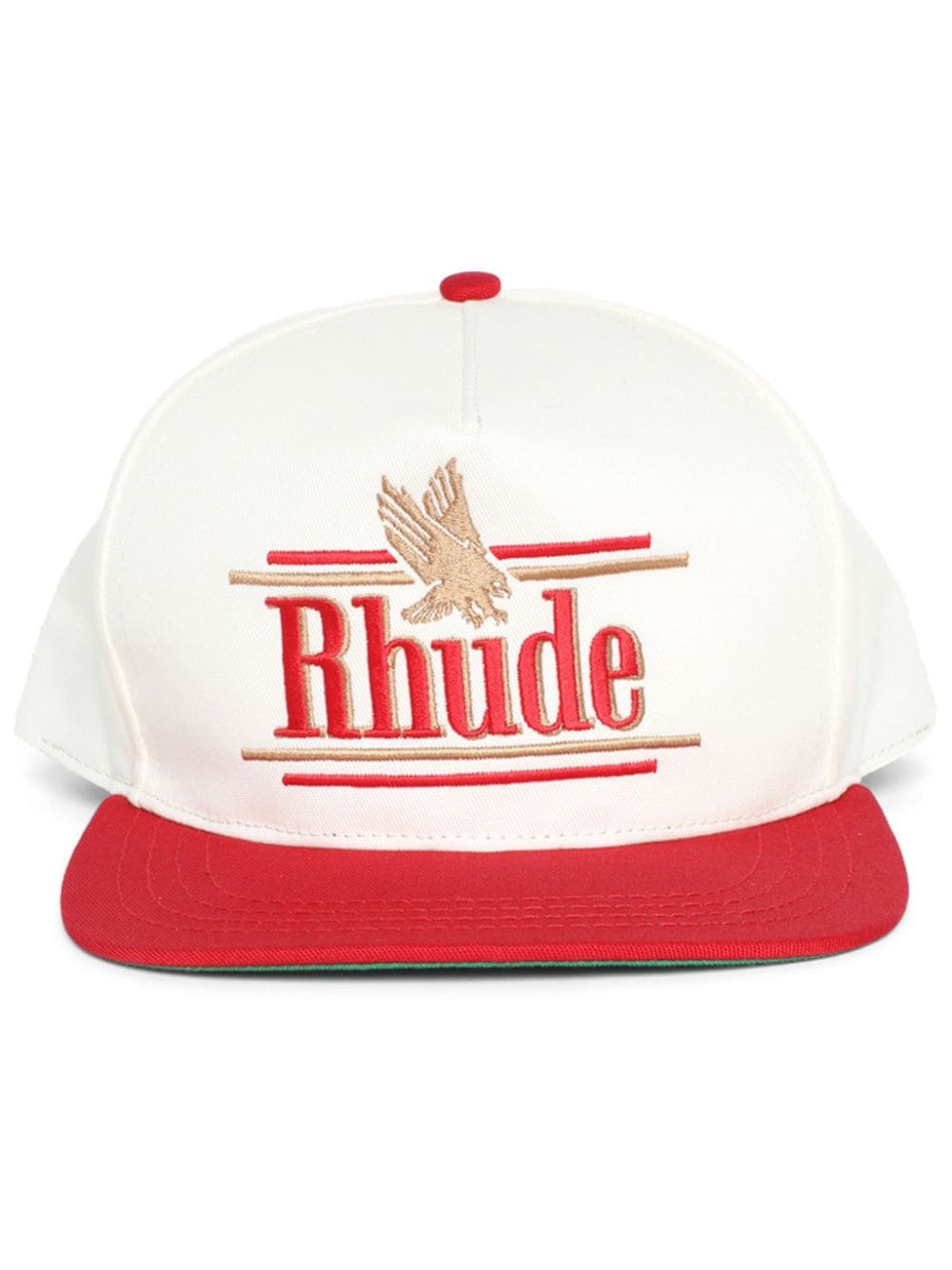 RHUDE Rossa Baseballkappe mit Logo-Stickerei - Nude von RHUDE