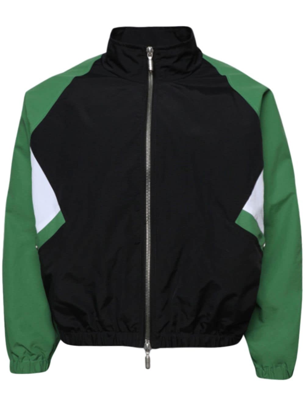 RHUDE Sportjacke in Colour-Block-Optik - Grün von RHUDE