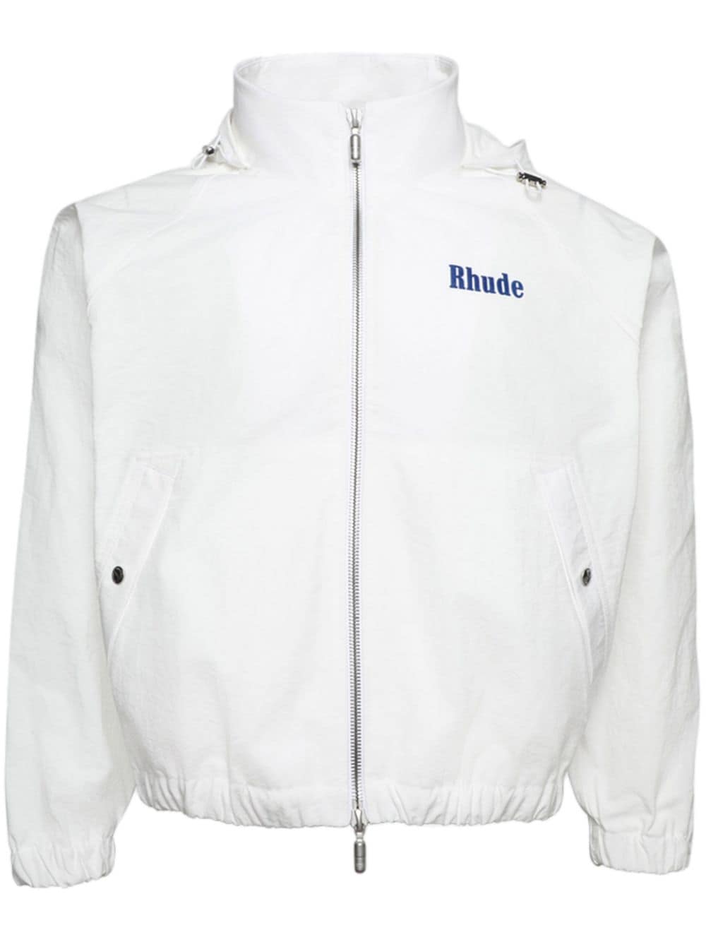 RHUDE Sportjacke mit Kapuze - Weiß von RHUDE