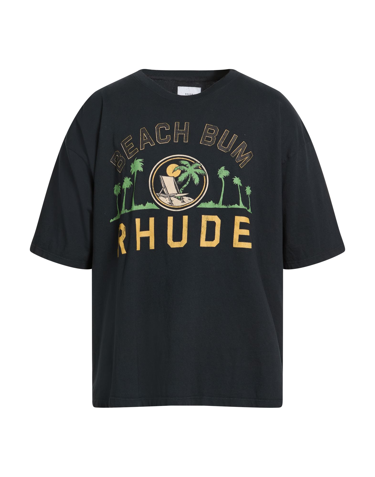 RHUDE T-shirts Herren Schwarz RHUDE T-shirts Herren Schwarz von RHUDE