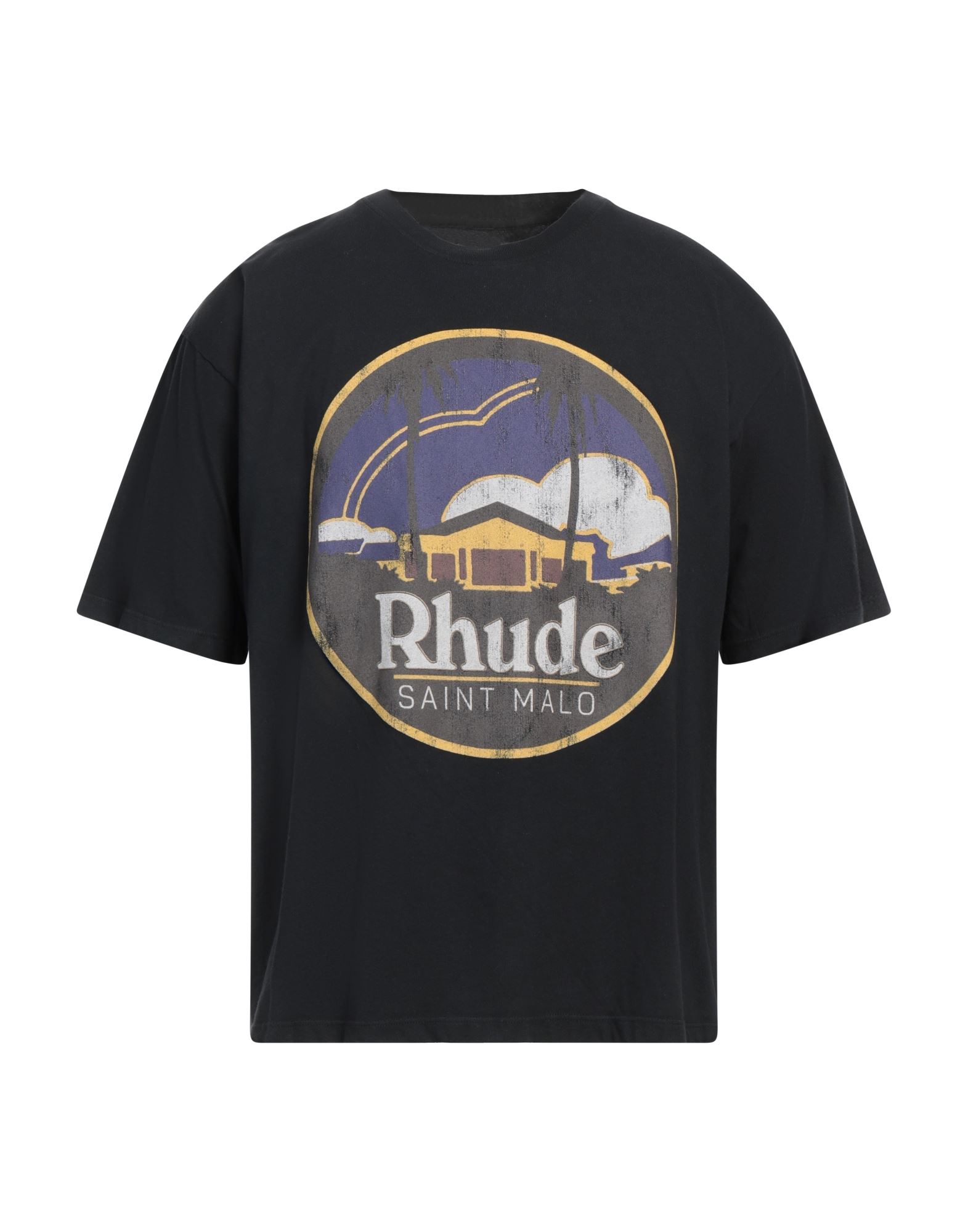 RHUDE T-shirts Herren Schwarz von RHUDE