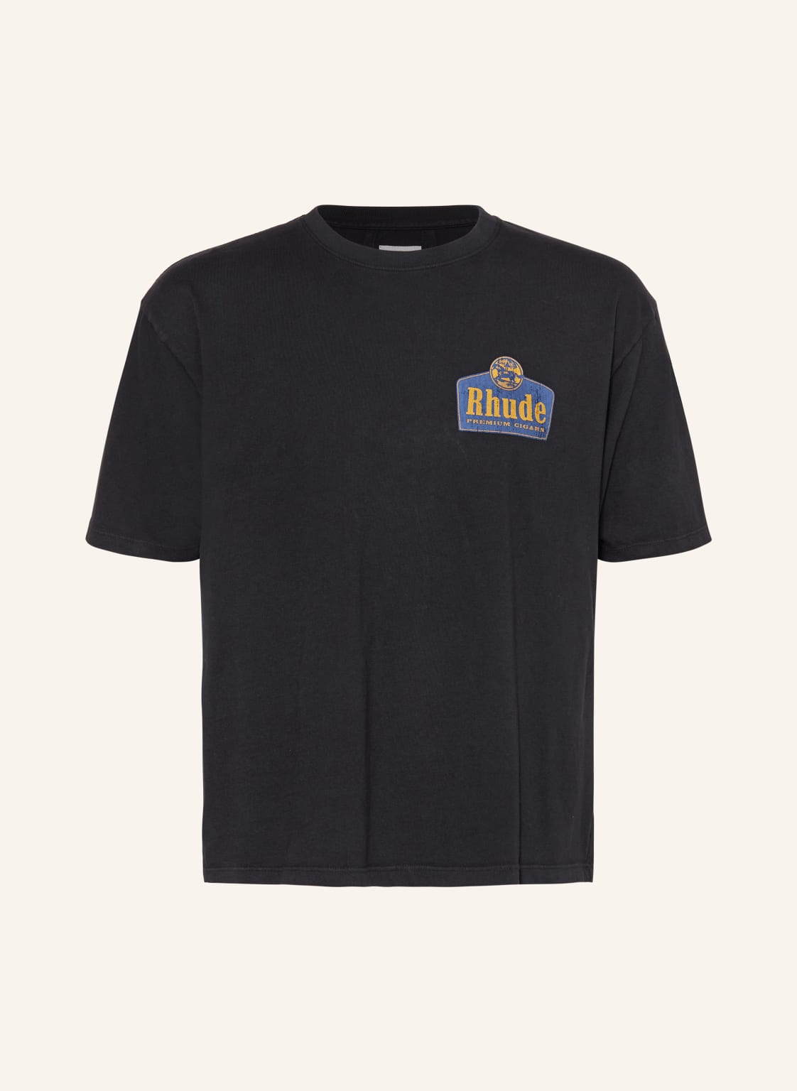 Rhude T-Shirt Grand Cru schwarz von RHUDE