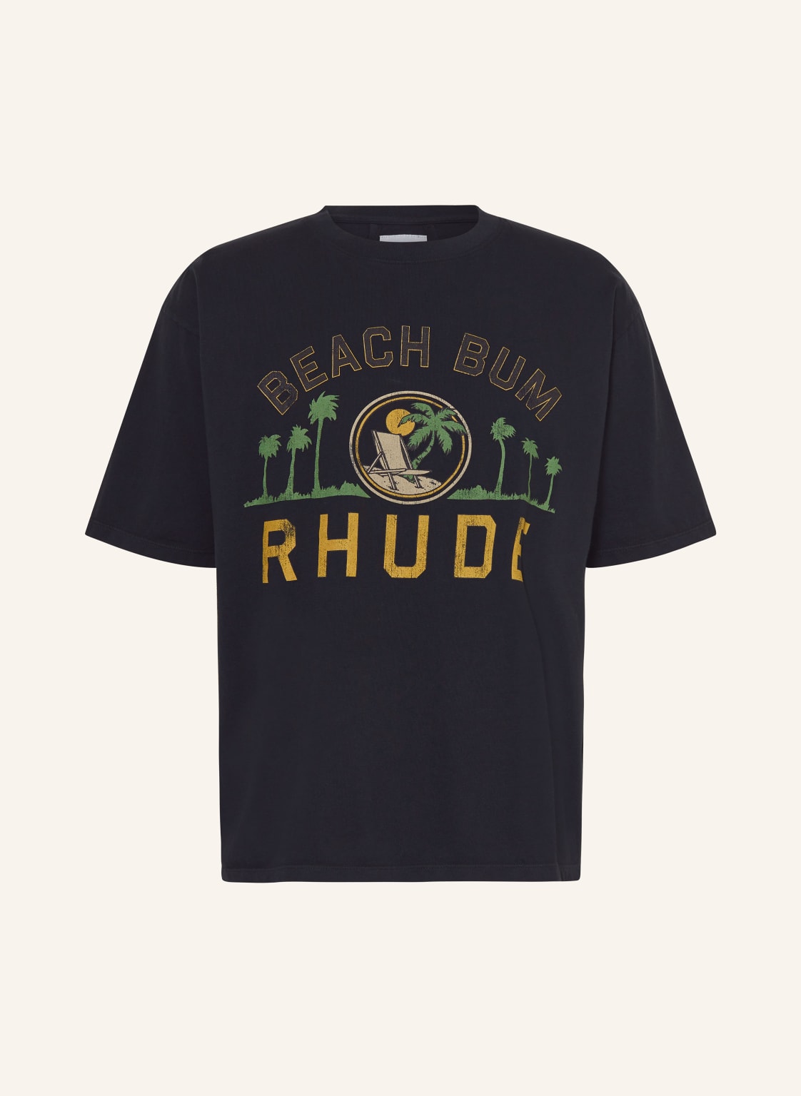 Rhude T-Shirt Palmera schwarz von RHUDE